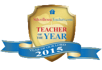2015 SchoolhouseTeachers.com teacher of the year award