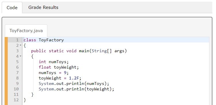 Online coding environment