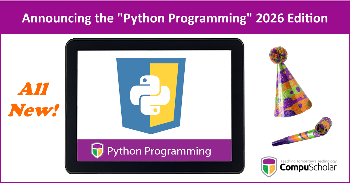 Announcing the Python Programming 2026 Edition