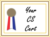 CS Certificate